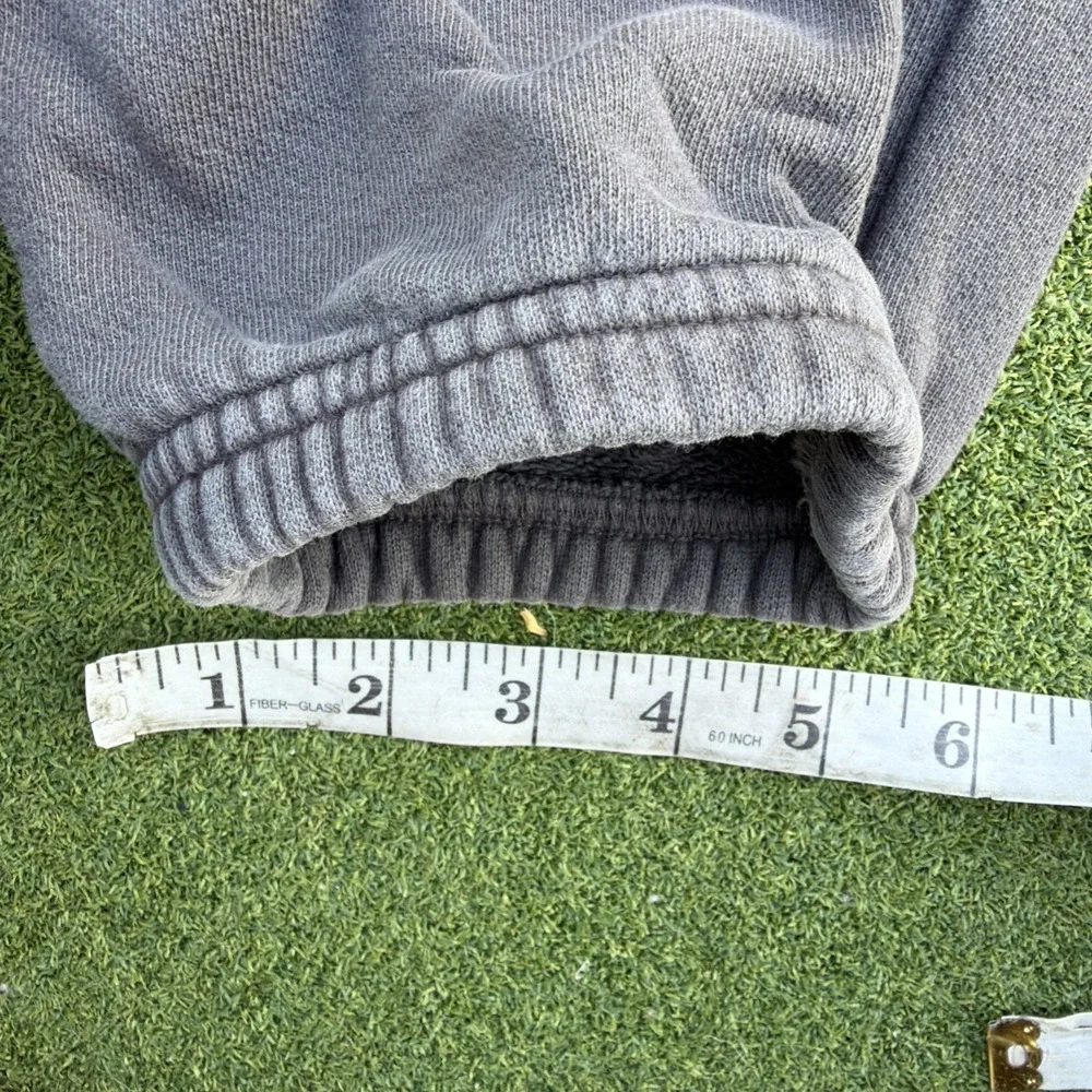 Les Tien Gray Classic Sweatpants Men Small Heavyweight Fleece Cotton USA Made